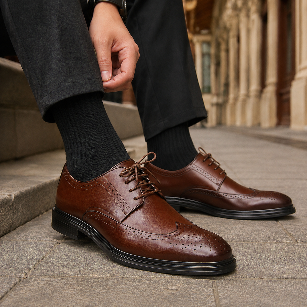 Landini Brogue Derbies
