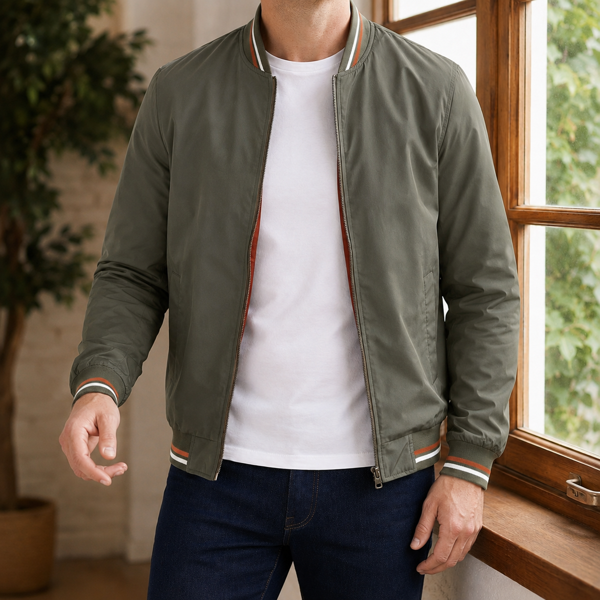 Rufus Lightweight Bomber Jacket
