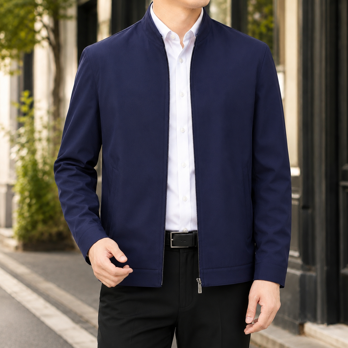 Waldemar Stand Collar Jacket