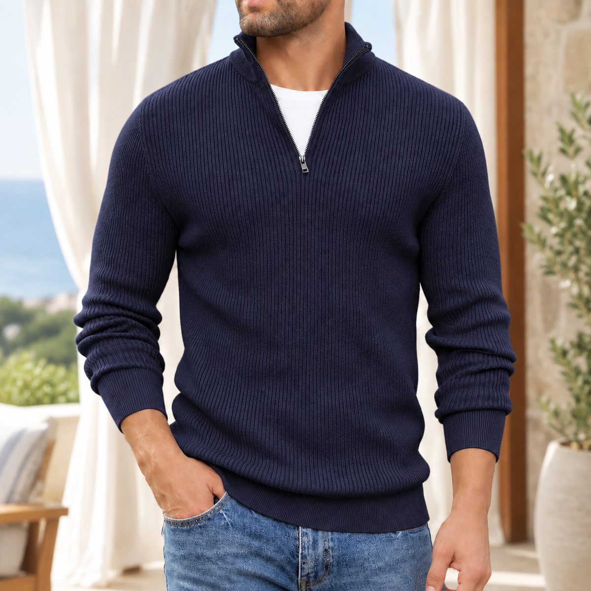 Francis Ribbed Sweater
