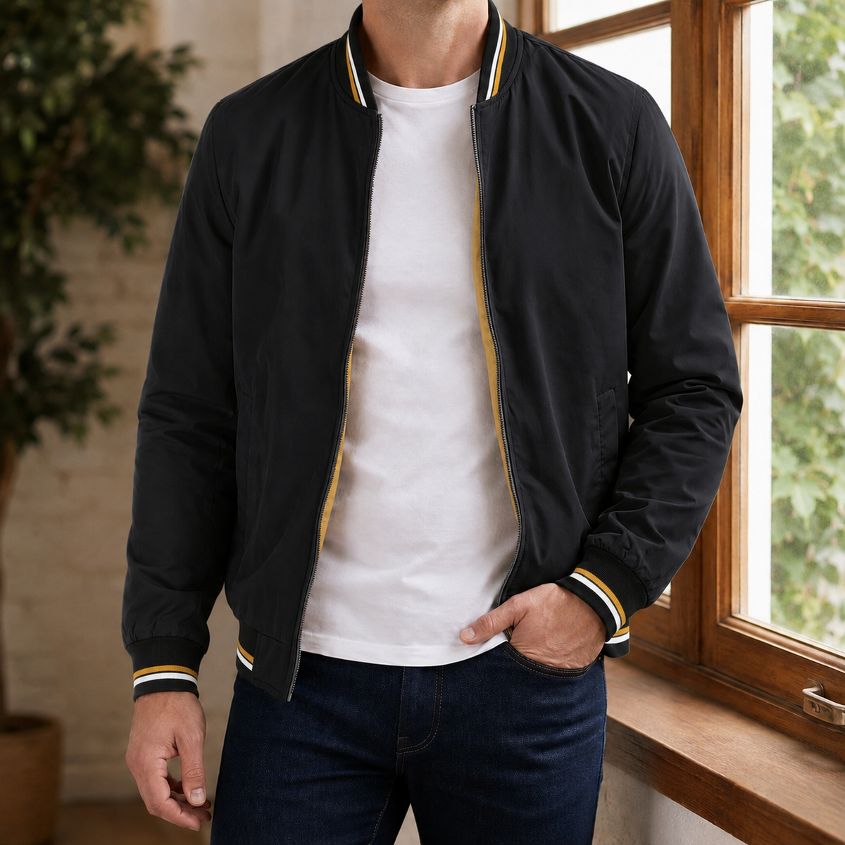 Rufus Lightweight Bomber Jacket