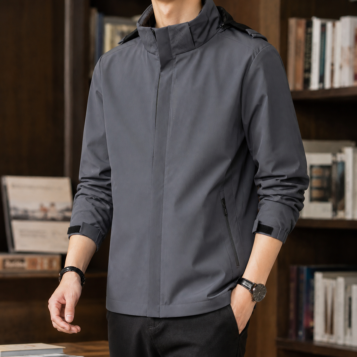 Erasmus Stand Collar Jacket