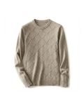 James' Argyle Cashmere Sweater